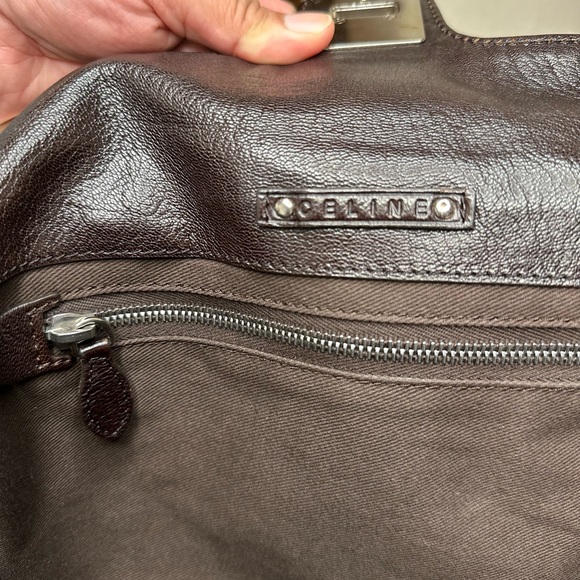 Celine Turn Lock C Macadam Tote - Will include Original Celine Silk Scarf. - Picture 6 of 12